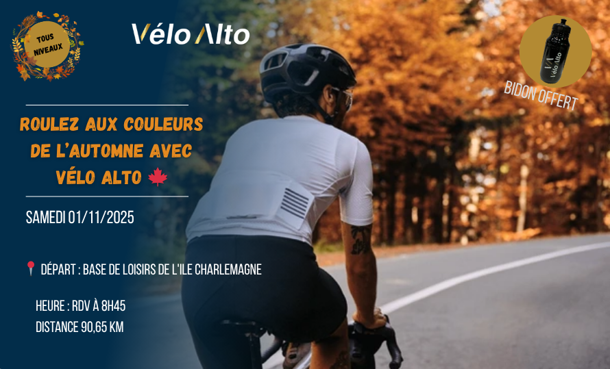 Roulez aux couleurs de l’automne avec Vélo Alto ?